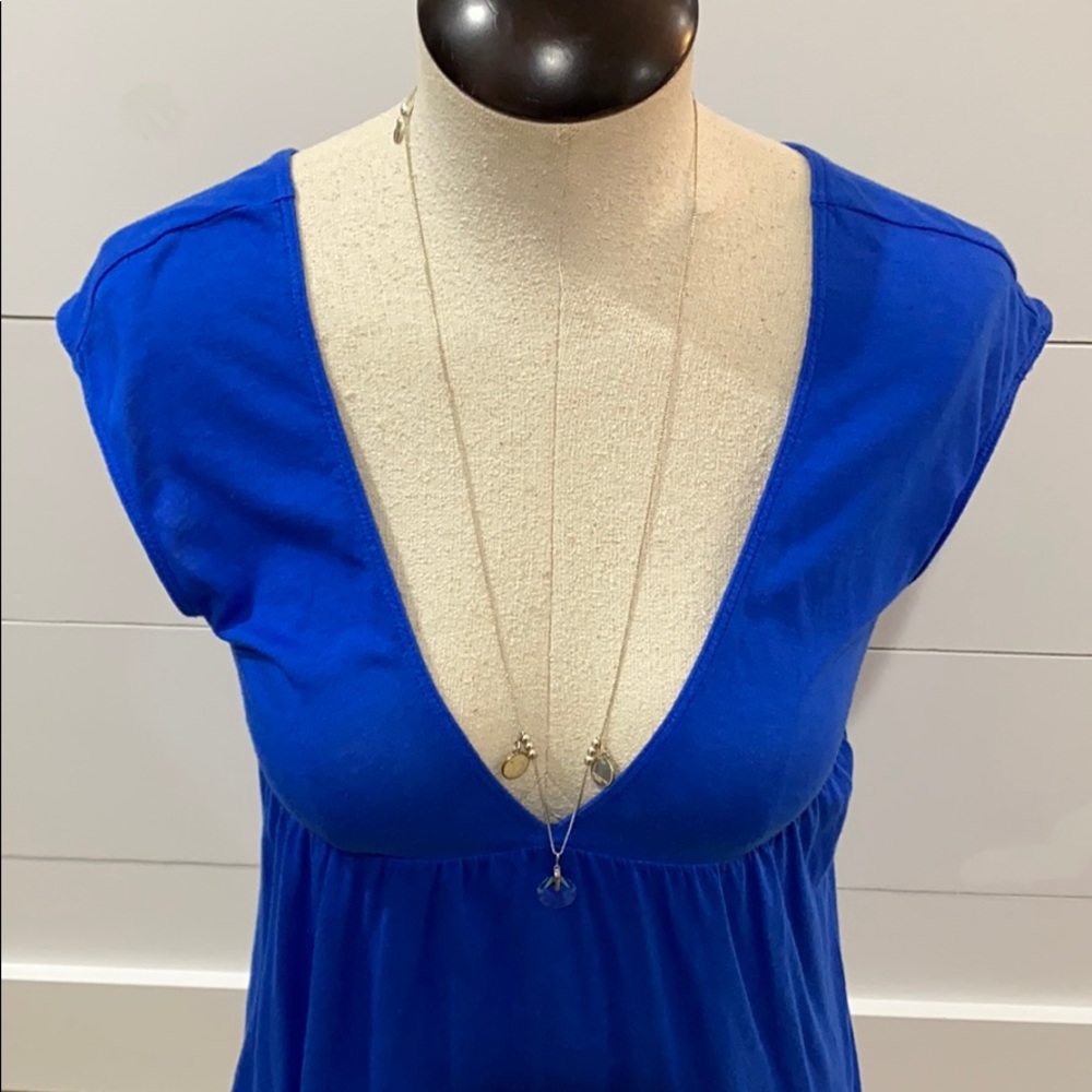 Blue long top - Picture 2 of 9